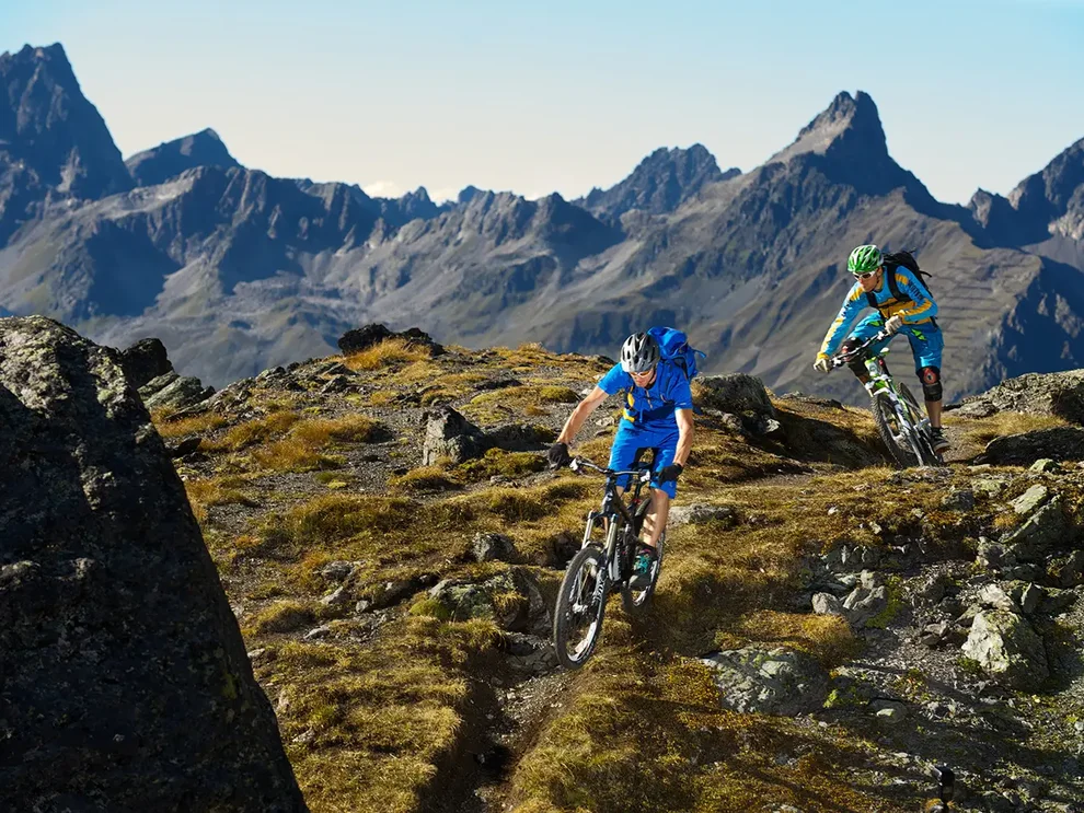 Mountainbiken in Ischgl