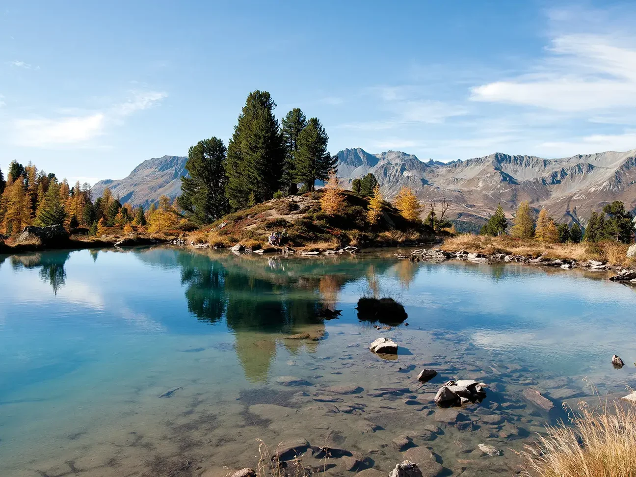 Lac de montagne dans le Paznaun