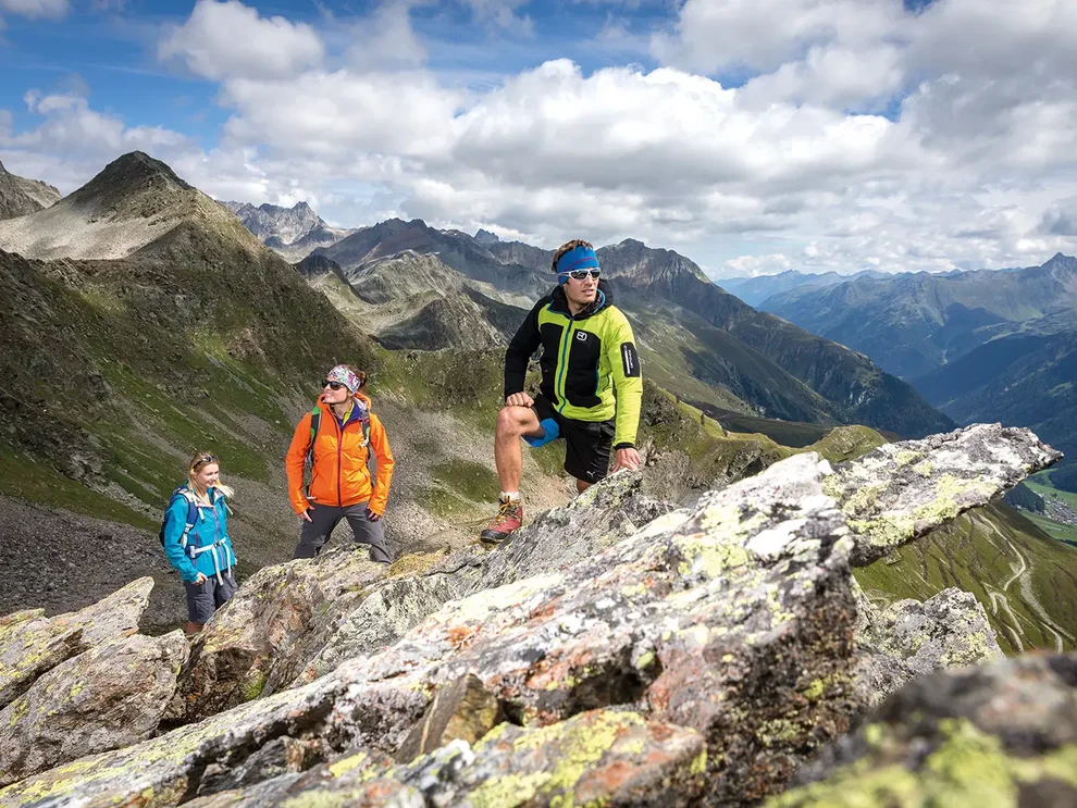 Wandern in der Bergwelt von Ischgl